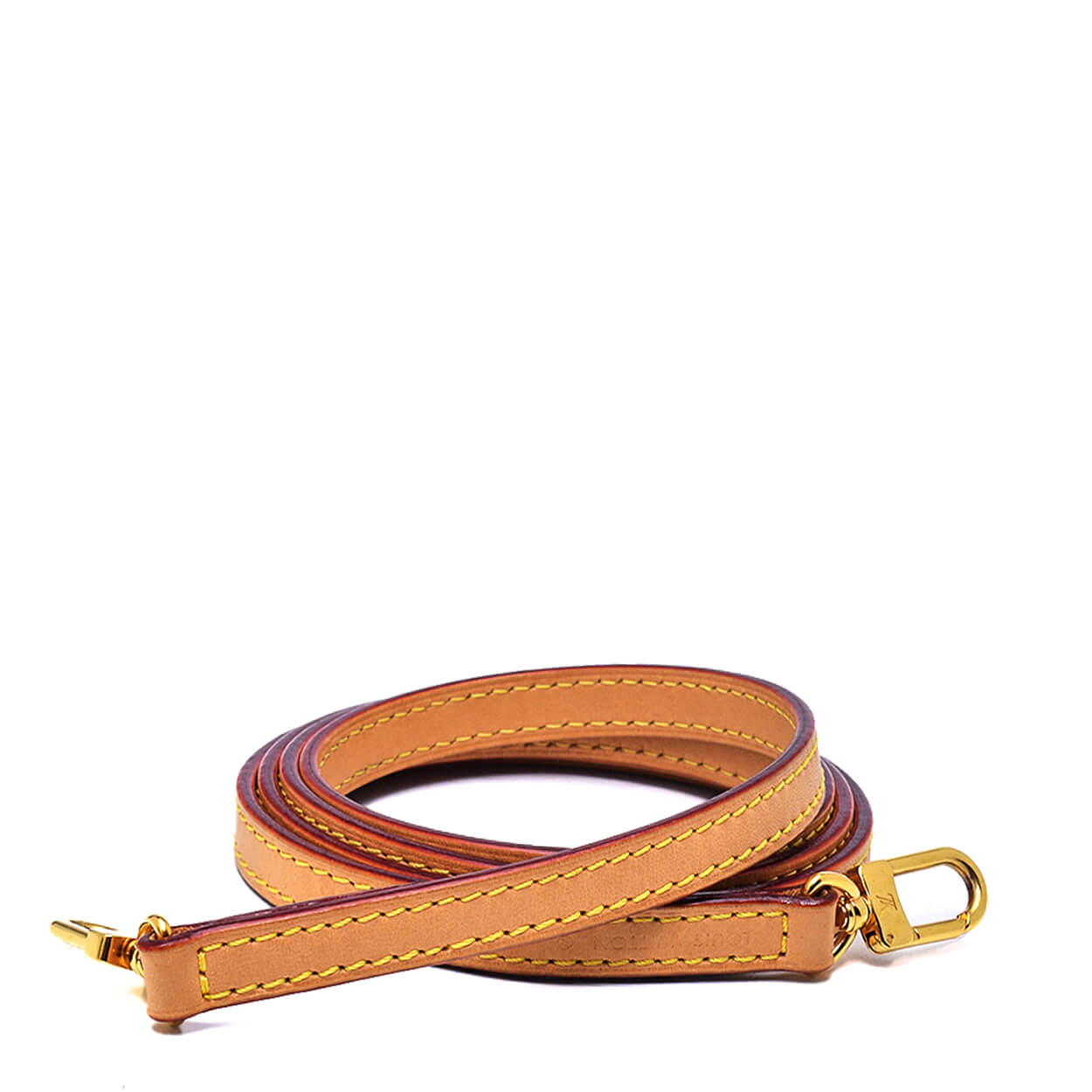 Louis Vuitton - Natural Leather Long Strap